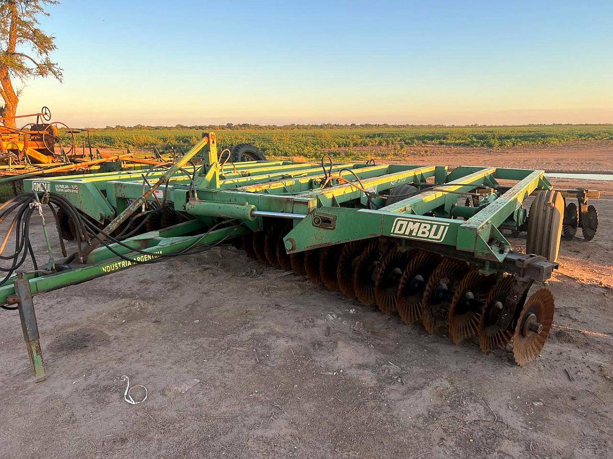 Rastra de Discos Desencontrados Ombu ROP 5900 60 Platos 26x6