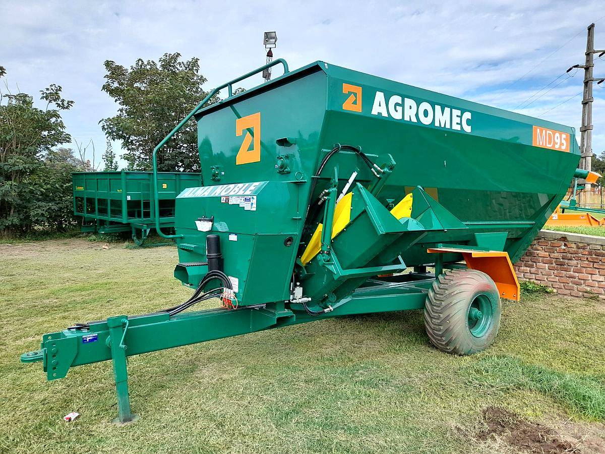 Mixer Mezclador de Raciones MD95 con Balanza. Agromec
