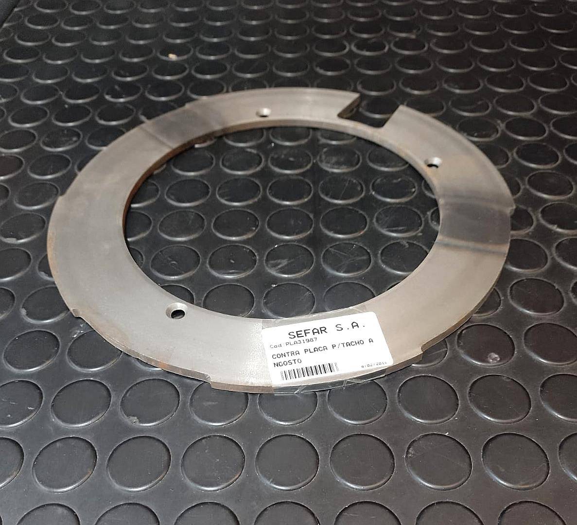 Contra Placa para Tacho Dosificador Angosto