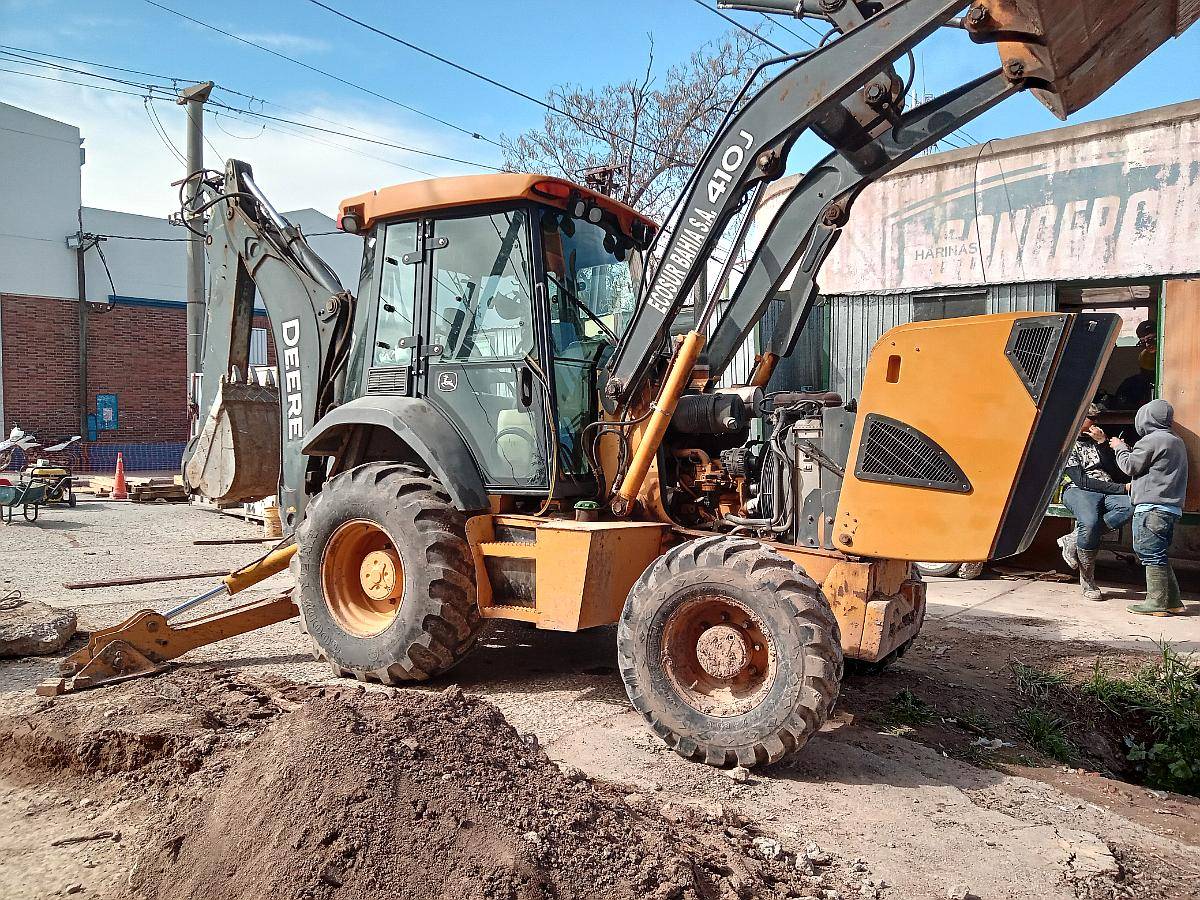 Retroexcavadora John Deere 410d