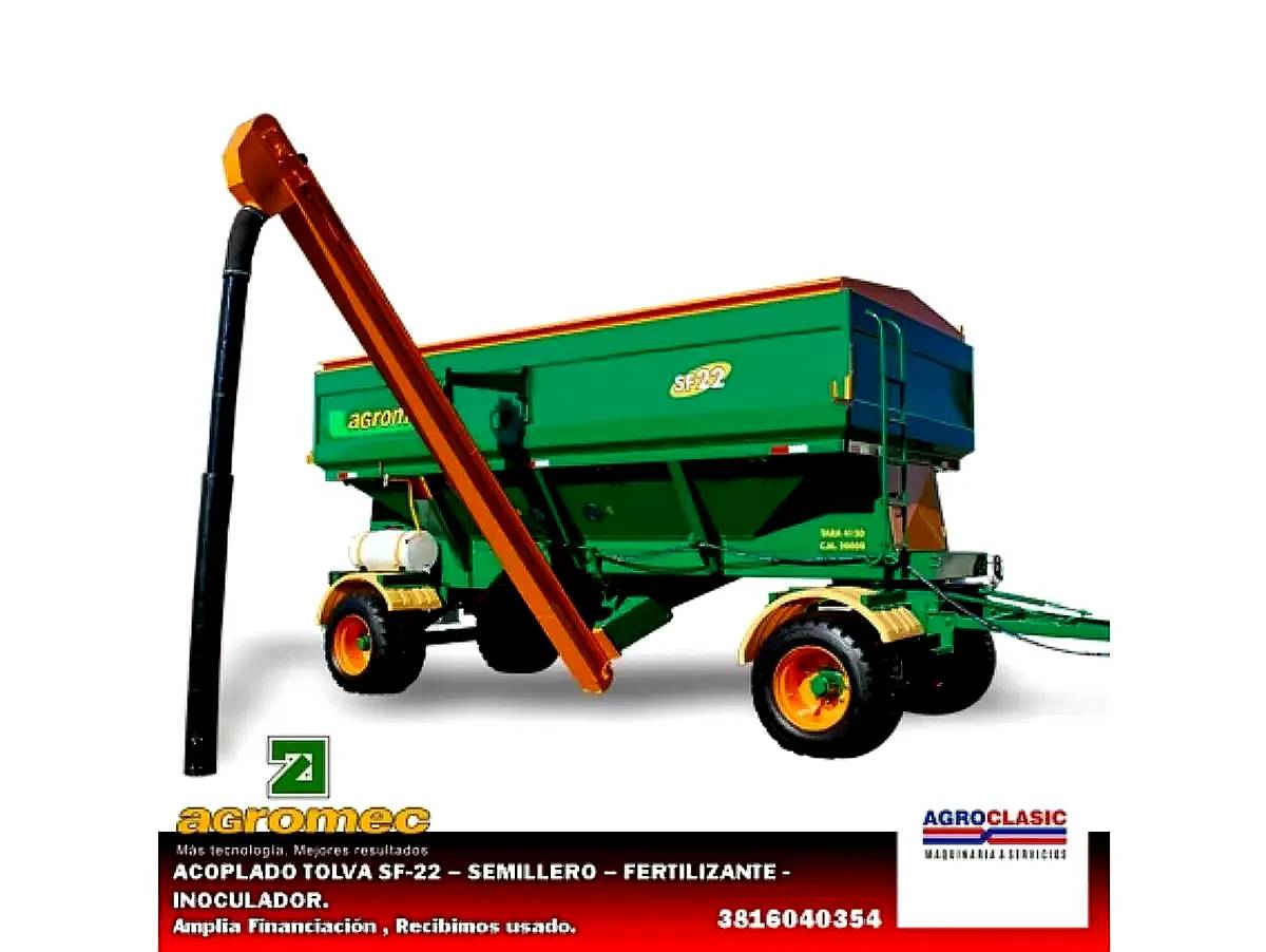 Acoplado Tolva Autodescargable Agromec SF 22