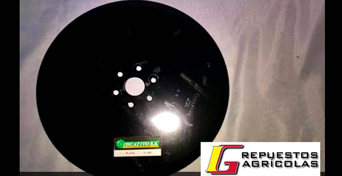 Disco Plano de 15 X 4mm.