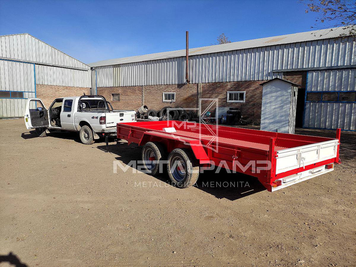 Trailer Playo Famma Barandas Desmontables