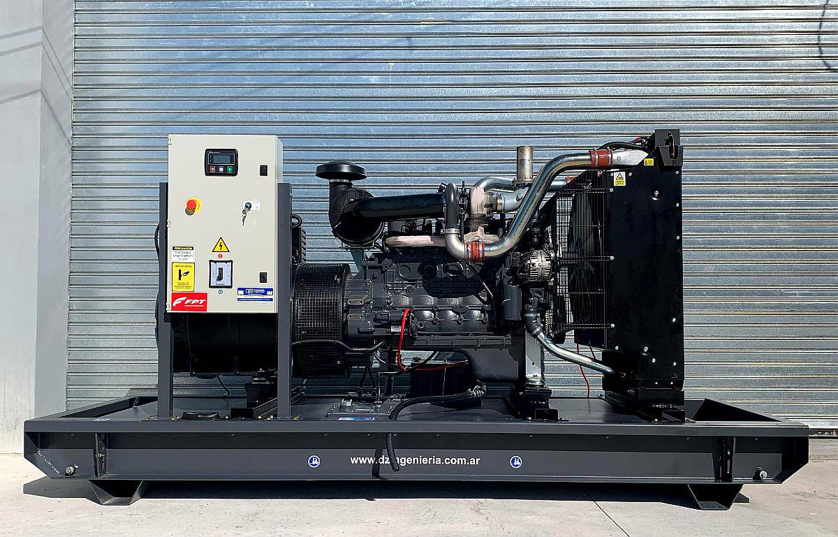 Grupo Electrógeno FPT Iveco 194 KVA (abierto, sin Cabina)