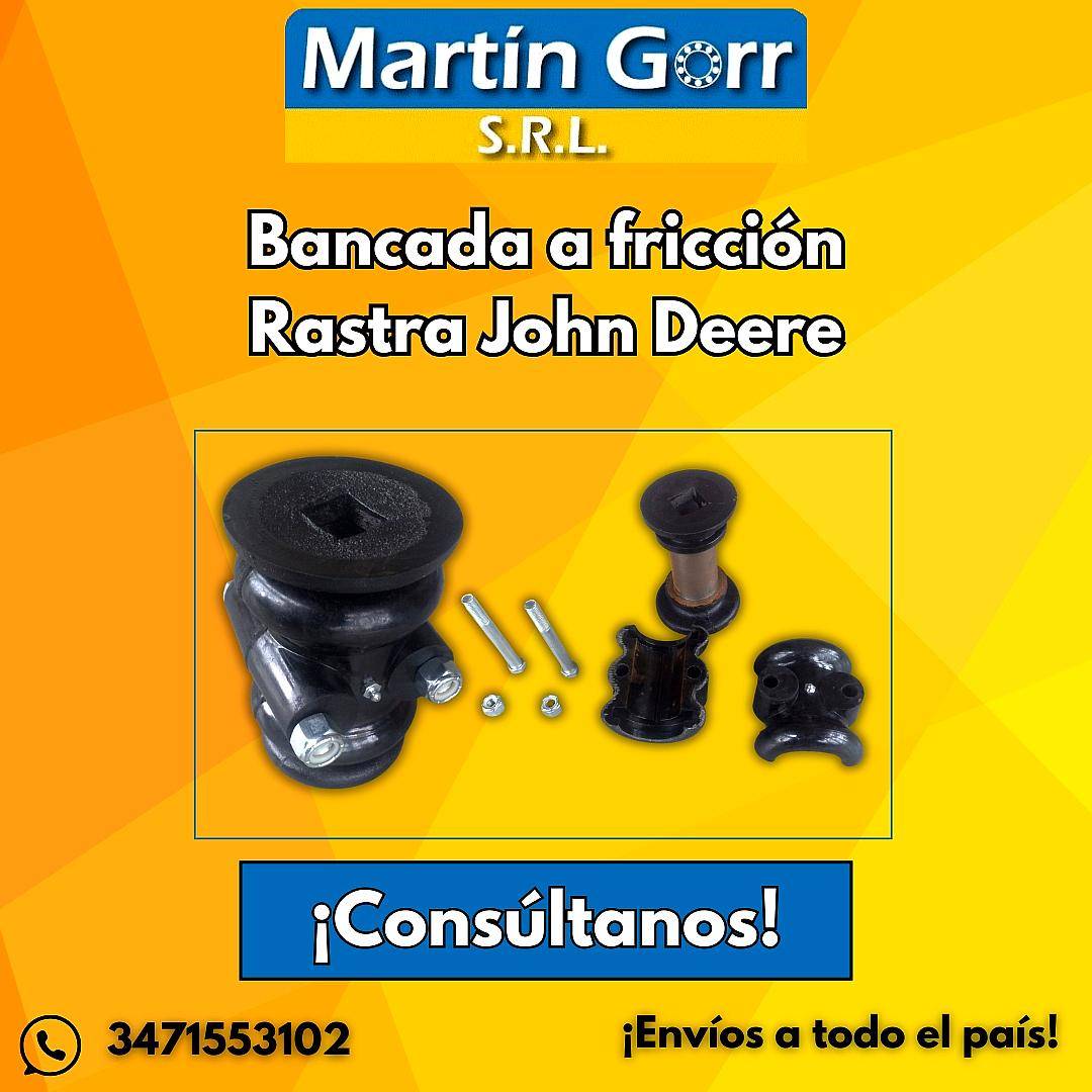 Bancadas a Fricción para Rastras Jhon Deere