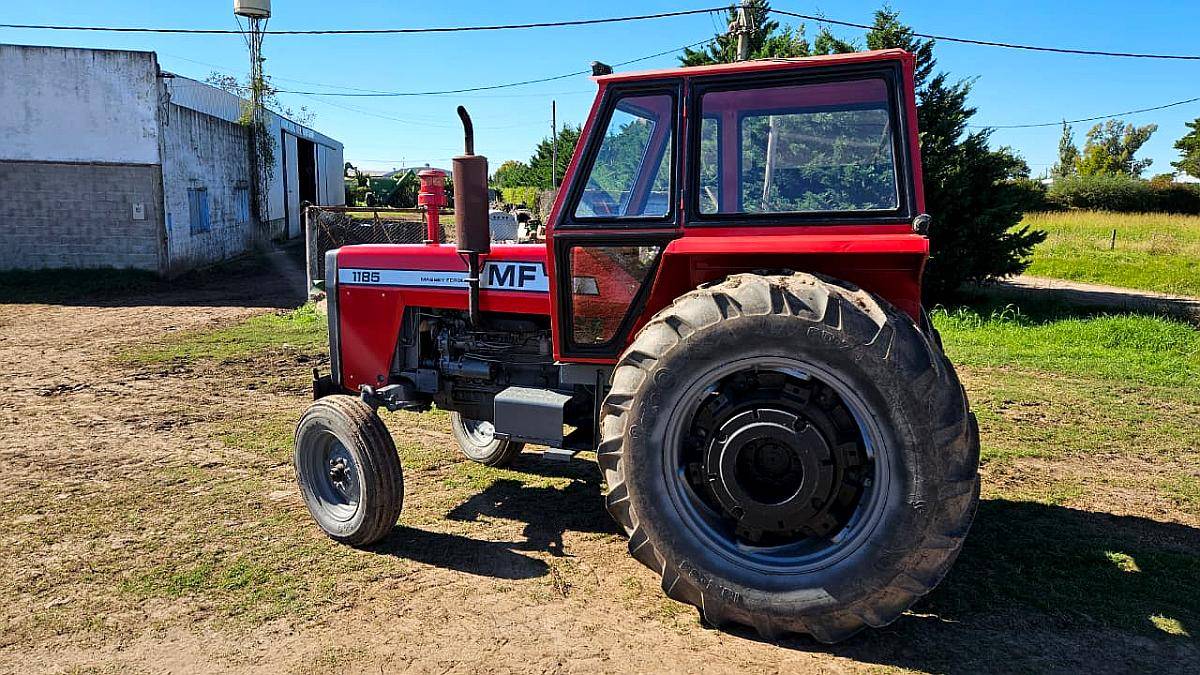 Tractor Massey Ferguson 1185, 85 HP, Doble Embrague.