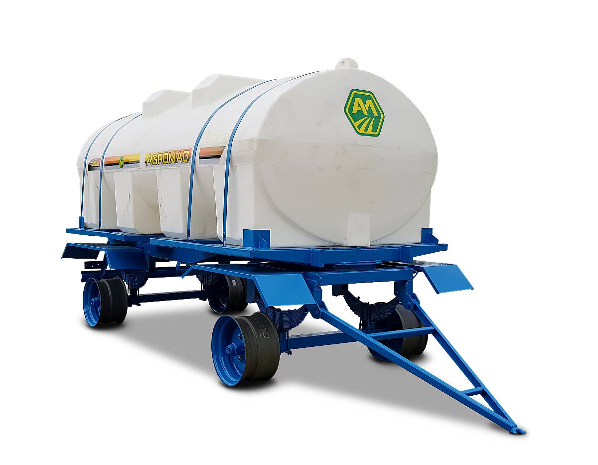 Acoplado con Tanque Plástico de 12000 Lts. Agromaq