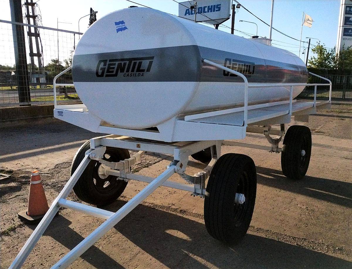 Acoplado Tanque Gentili 3000 L Nuevo Disponible