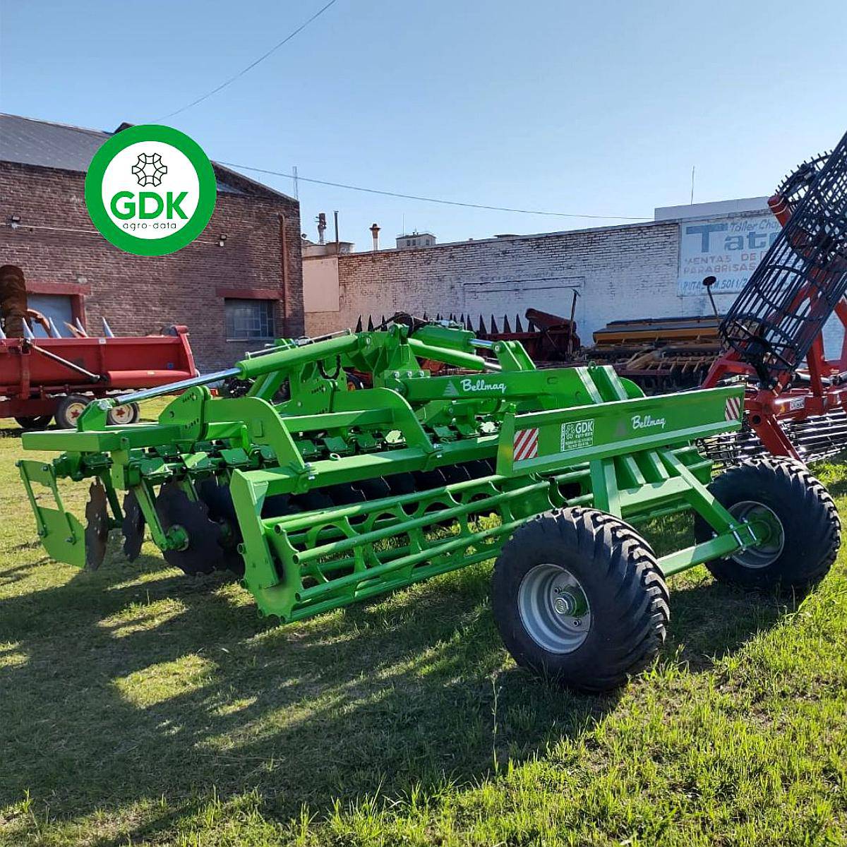 Rastra Ligera 6 Mts 48 Discos. 23 Dentados -bellmaq