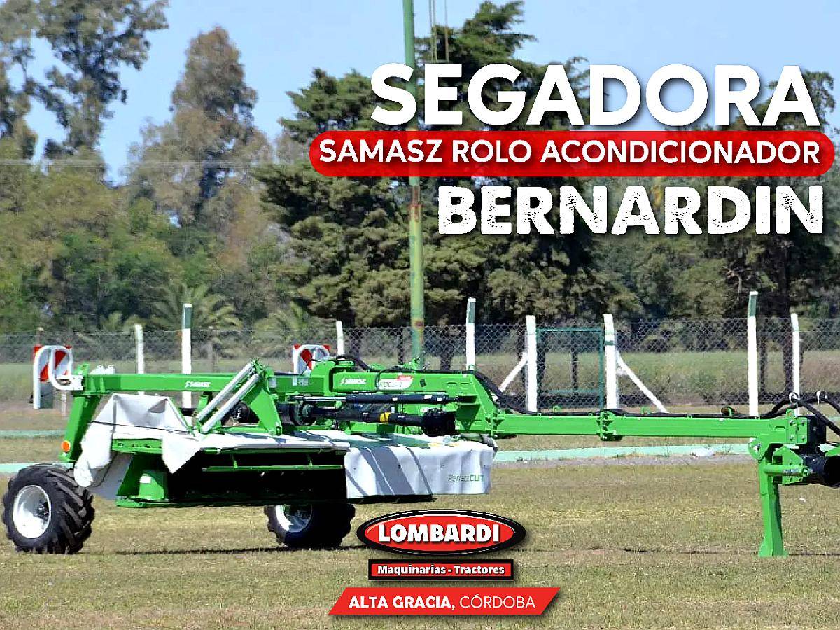 Segadora de Arrastre Bernardin de 3.40 Descuento Promoción