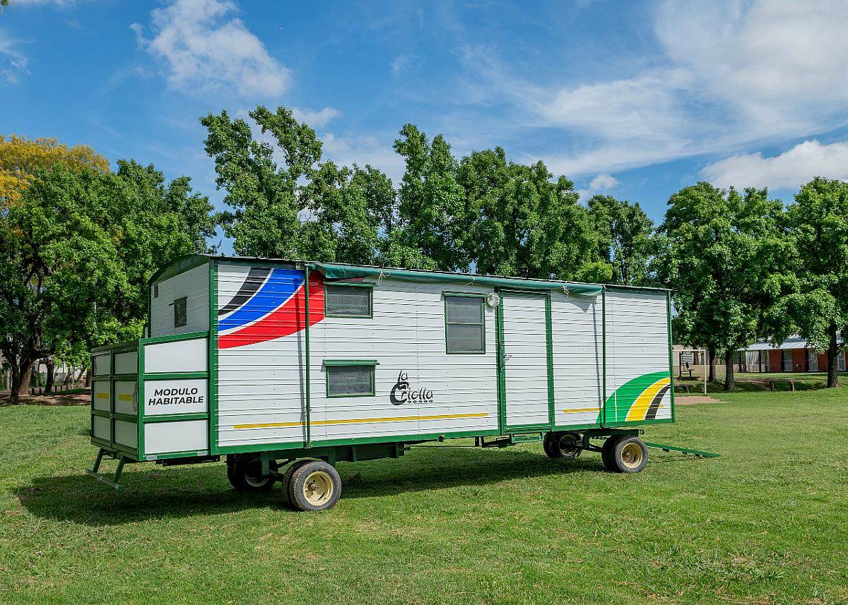 Casilla Rural la Criolla 7,5 Metros Piezas Separadas 6 Camas