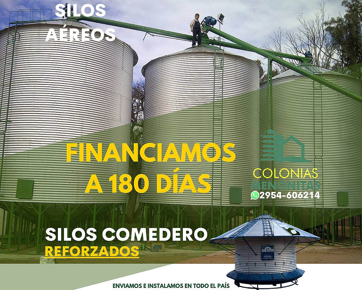 Fabrica Silos Aéreos de 2 a 200 TN- Colonias Menonitas