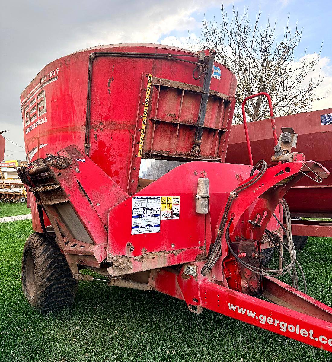 Mixer Vertical GEA MGV 150 Revestido Acero Inox