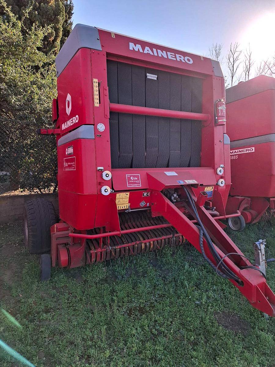 Rotoenfardadora Mainero 5886 Monitor MR1000