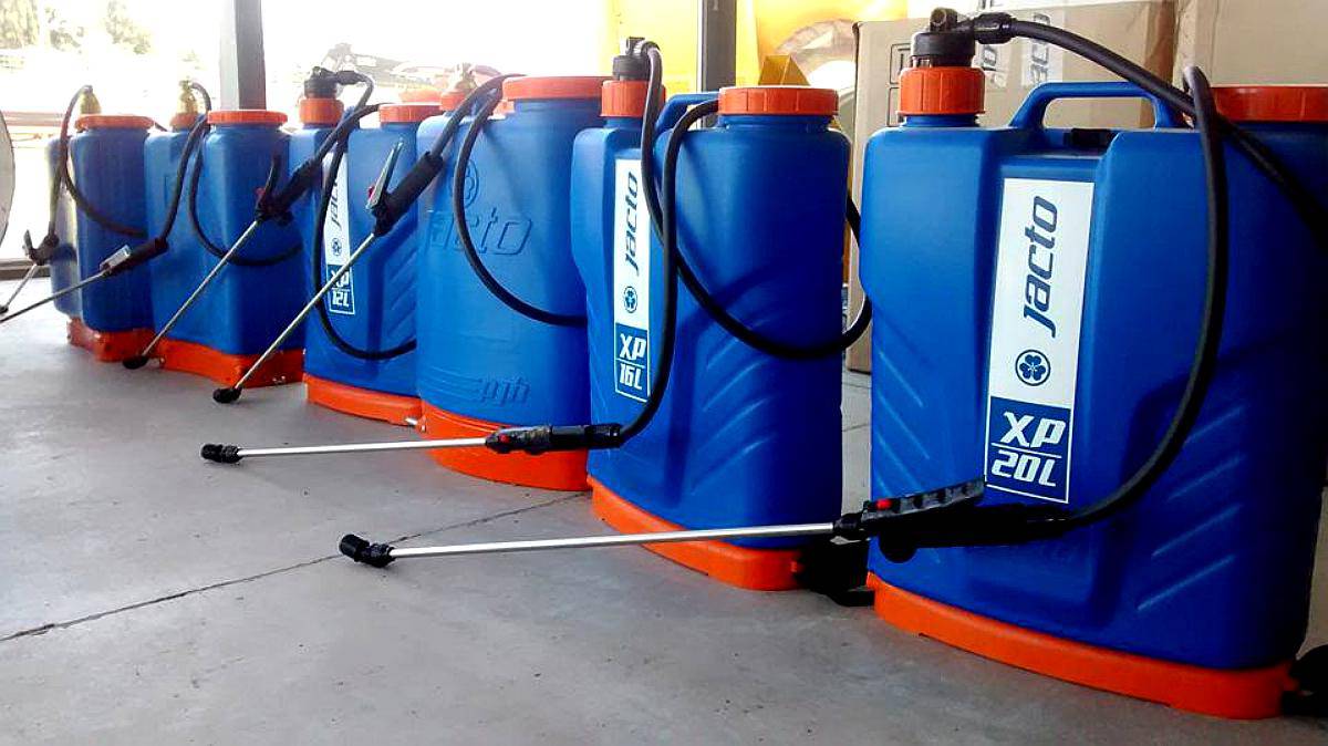 Mochilas Jacto Pulverizadoras - Todos los Modelos