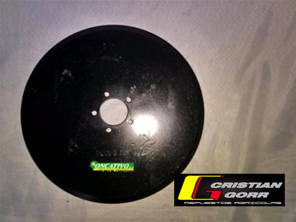 Disco Plano 15 Pulgadas / Sembradoras Erca Dumaire Agrometal