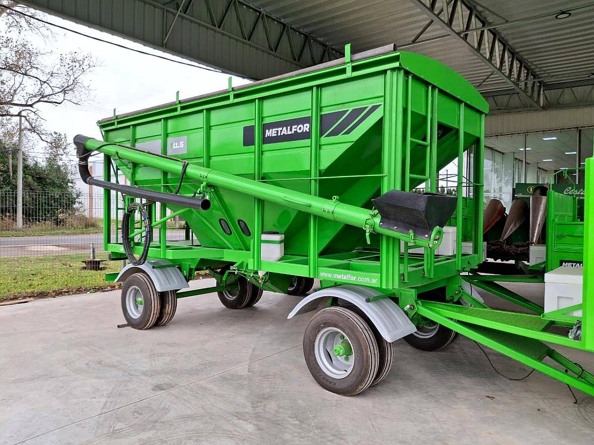 Tolva Semilla / Fertilizante Metalfor 11.5tn - Duales -