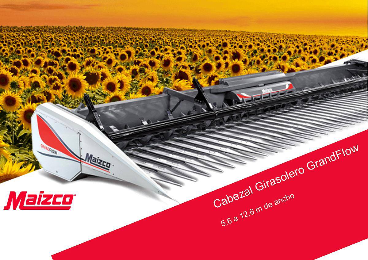 Maizco Cabezal Girasolero Grandflow - Año: 2022 - Agroads