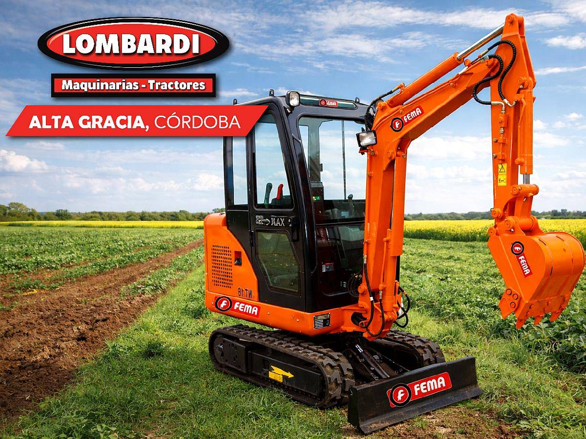 Excavadora Hidráulica NT18 Fema Nueva sin USO