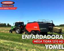 Enfardadora Yomel Mega Tigra 1270 HD