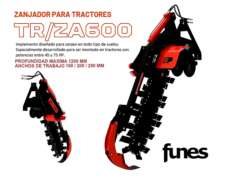 Zanjadora para 3 Puntos /// Funes