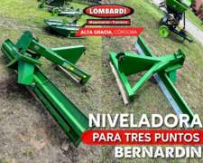 Niveladora para Tres Puntos Lista para Trabajar Bernardin