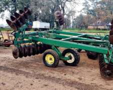 Rastra de Discos Pampero de 56, con Rastras y Rolos