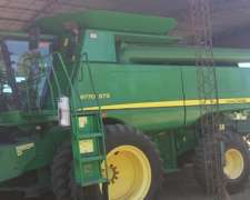 Cosechadora John Deere 9770 35 Pies año 2010.