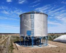 Silo Aéreo 40 Tn Metalpamp Metalúrgica Menonita