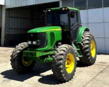 Tractor John Deere 6615, año 2008