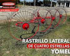 Rastrillo Lateral de 4 Estrellas Yomel