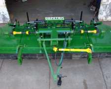Desmalezadora Hileradora Doble Depetris 5.60 Mts