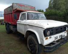 Camión Volcador y Acoplado