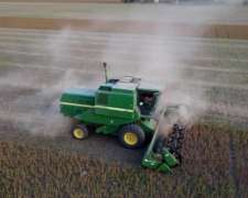 Cosechadora John Deere 1175, Año 2005, 3.800 Horas