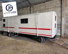 Cenci 2008 de 7,60 X 2,40 Metros 3 Ejes 2 Dorm. Equipada