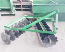 Rastra Excéntrica BRD15 3 Puntos, Discos 15kg Bernardin