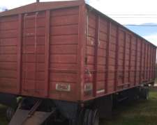 Oferta 1999 Ombu Acoplado Cerealero 8.85 Mts.cdestape