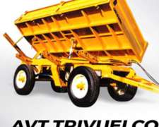 Acoplado Volcador Trivuelco AVT 6 TT. Grosspal