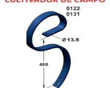 Kit 2 Brazo Flex. Tipo S P/cultivador de Campo (nievas)