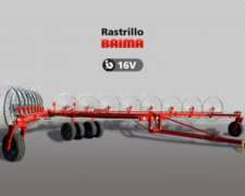 Rastrillo Baima Modelo B-16 V Ancho Regulable
