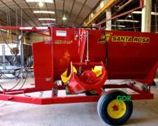 Mixer Horizontal Santa Rosa 4 Mts3 C/gomas Y Balanza.
