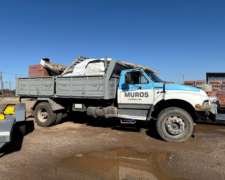 Camion Ford 14000 Volcador, Caja Paletera