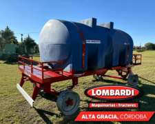 Acoplado con Tanque Plástico Disponible de Arequito