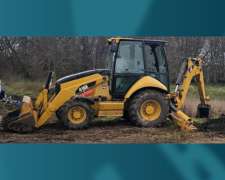 Pala y Retro Caterpillar 416e (id800)