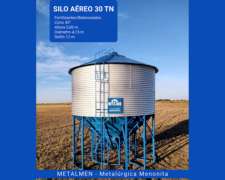 Silo Aéreo 30 Tn Cono 45° Fertilizantes