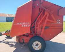 Rotoenfardadora Mainero 5860 .