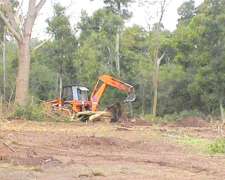 Desmonte y Limpieza Pesada en Campos