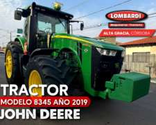 Tractor John Deere 8345 Importado de Brasil + Impuestos