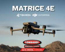 Nuevo Drone Matrice 4e Disponible Listo para Trabajar