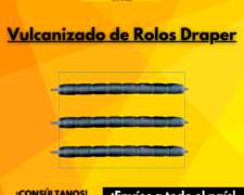 Vulcanizado de Rolos Draper Envíos a Todo el País